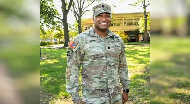 Lt. Col. Brandon Shah, Old Dominion ROTC Leader and Army Veteran