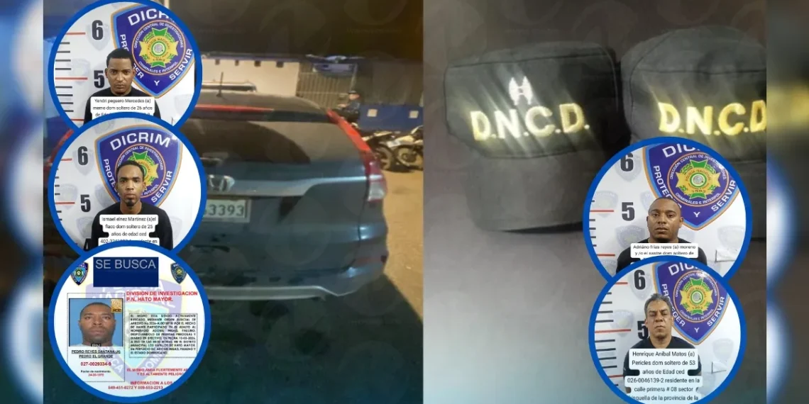 Desarticulan grupo usaba uniformes falsos de DNCD